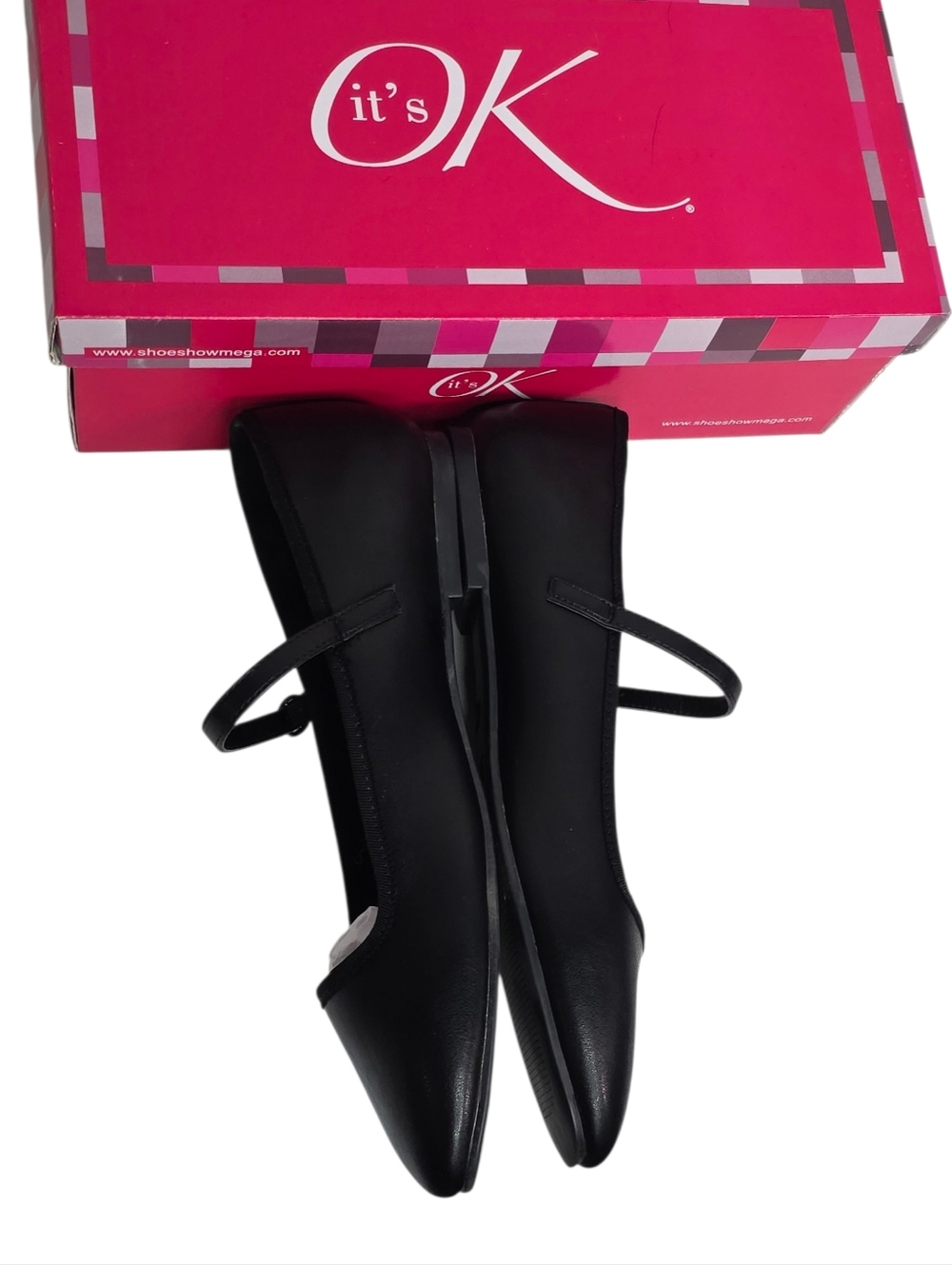 Black "Mary Jane" Flats - Picture 7 of 9